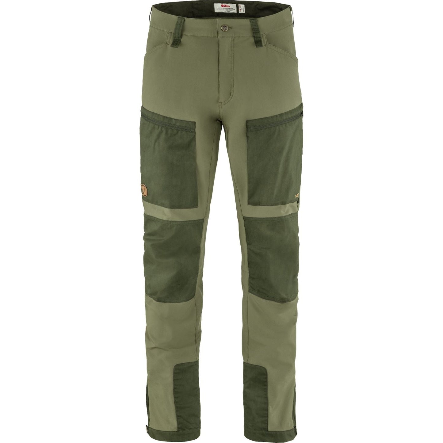 Pārgājienu bikses Fjallraven Keb Agile Trousers vīriešu Laurel Green-Deep Forest R