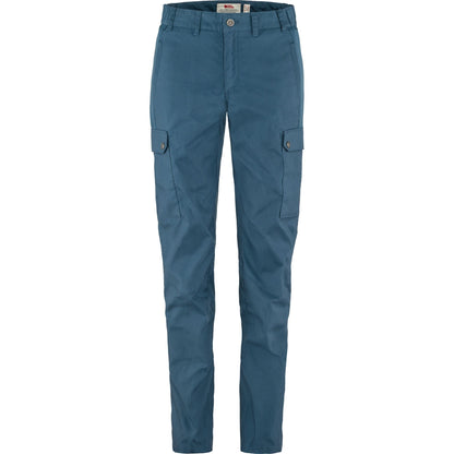 Pārgājienu bikses Fjallraven Stina Trousers sieviešu Indigo Blue R