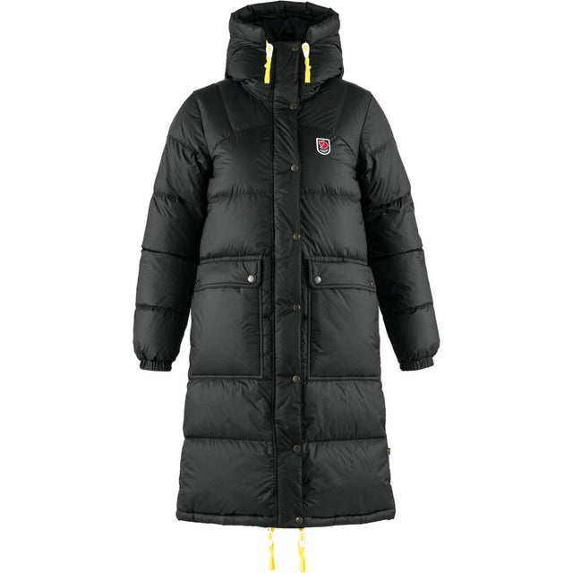 Fjallraven Expedition Long Down Parka sieviešu Black