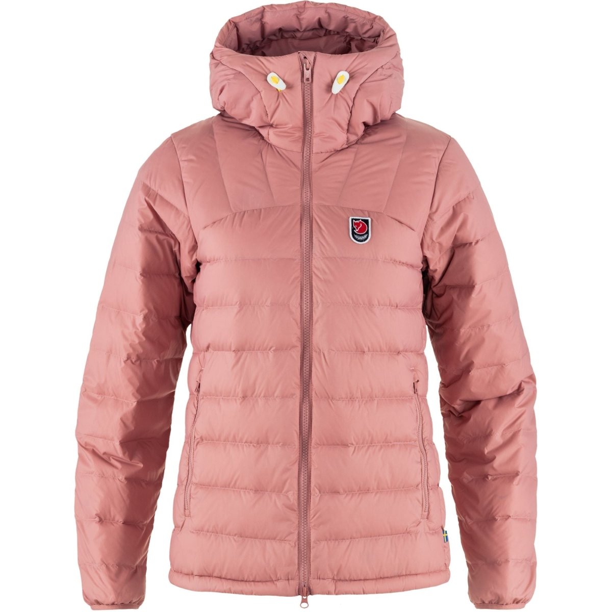 Fjallraven Expedition Pack Down Hoodie sieviešu dūnu jaka Dusty Rose