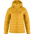 Fjallraven Expedition Pack Down Hoodie sieviešu dūnu jaka Mustard Yellow