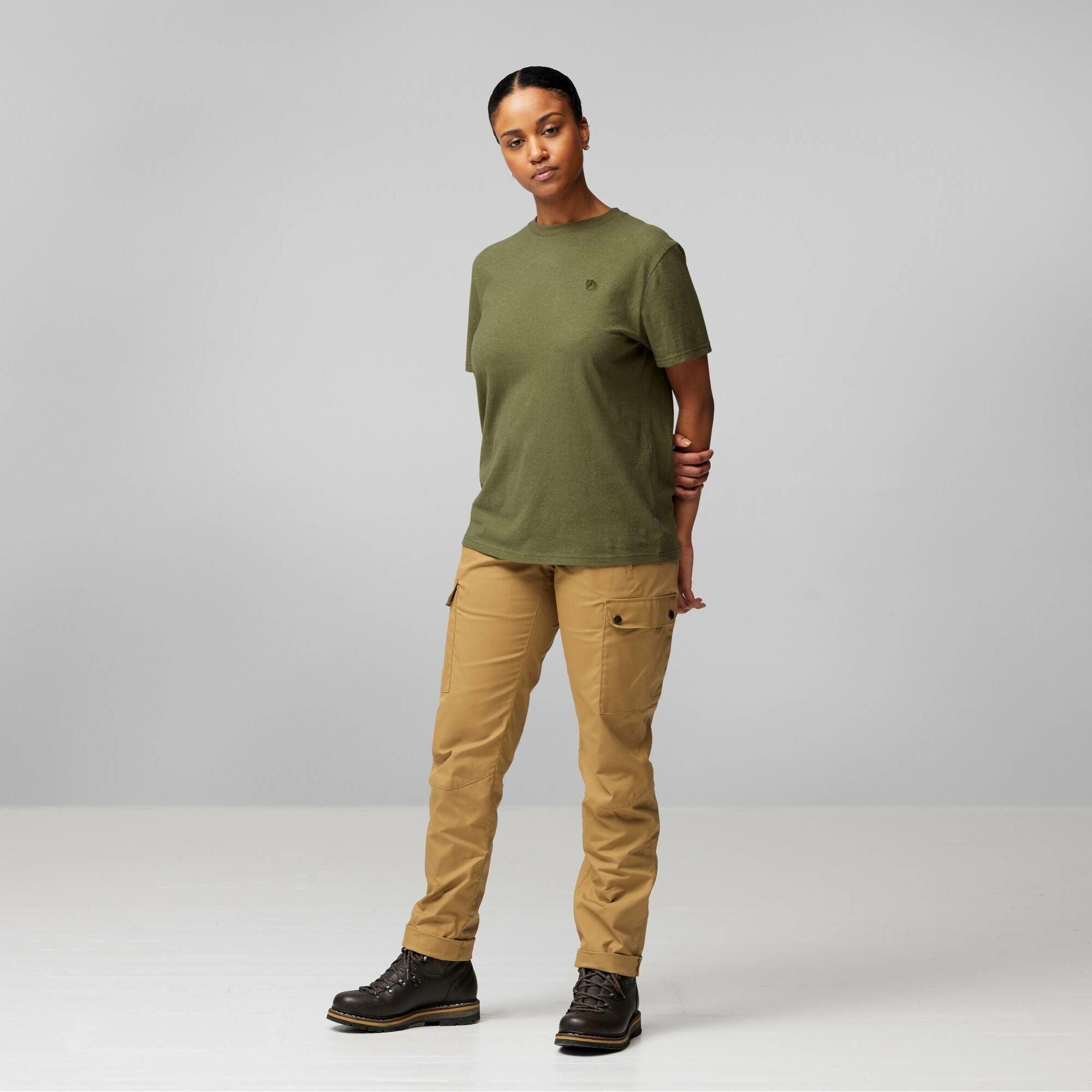 T-shirt Fjallraven Hemp Blend women's