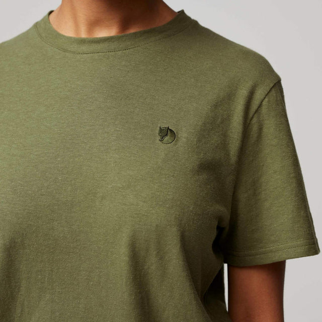 T-krekls Fjallraven Hemp Blend sieviešu