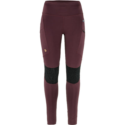 Pārgājienu legingi Fjallraven Abisko Trekking Tights HD sieviešu Port