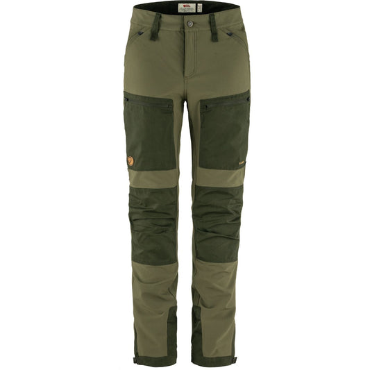 Pārgājienu bikses Fjallraven Keb Agile Trousers sieviešu Laurel Green-Deep Forest R