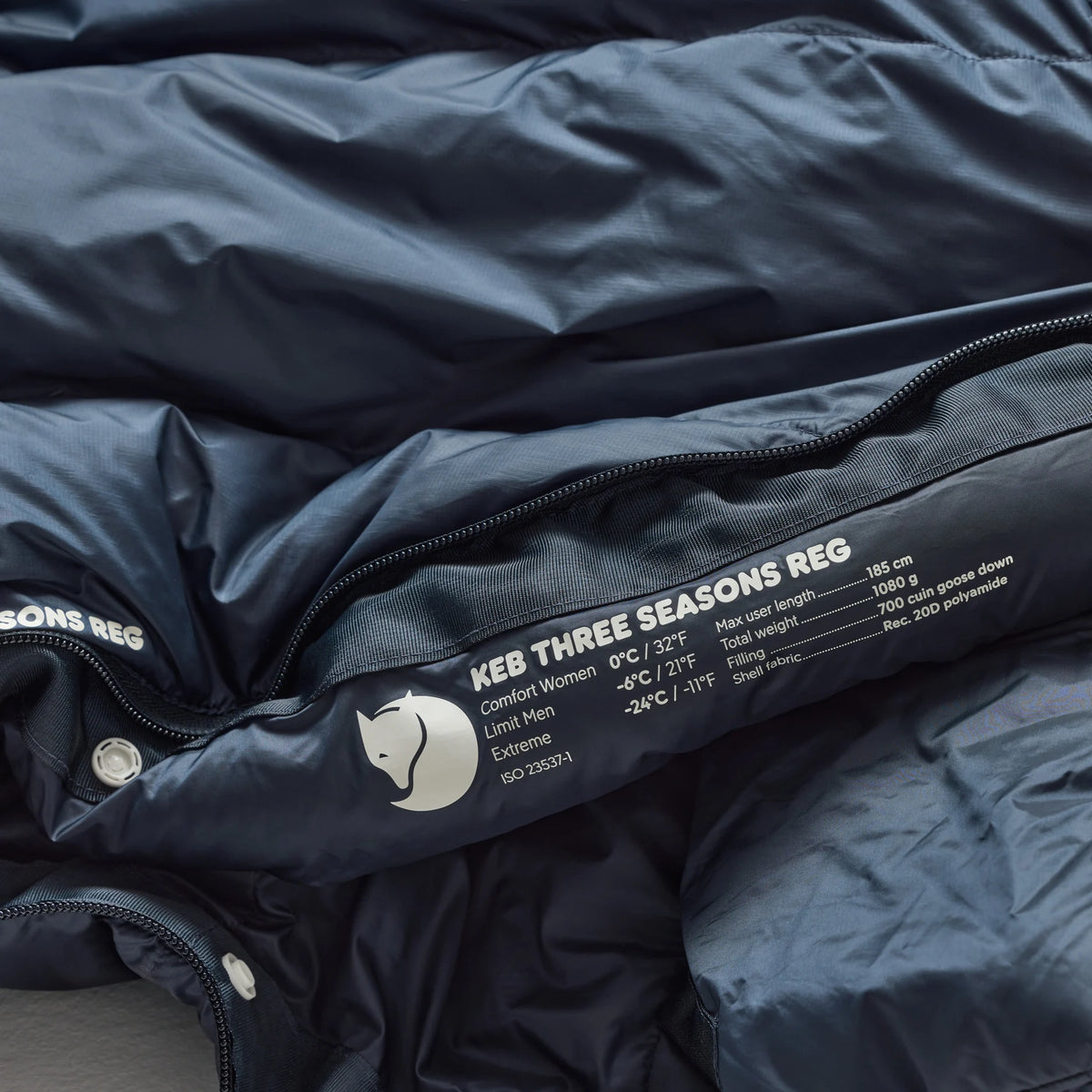 Fjällräven dūnu guļammaiss Keb Three Seasons