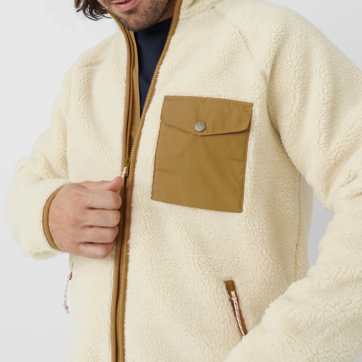 Fleece jacket Fjallraven Vardag Pile men's