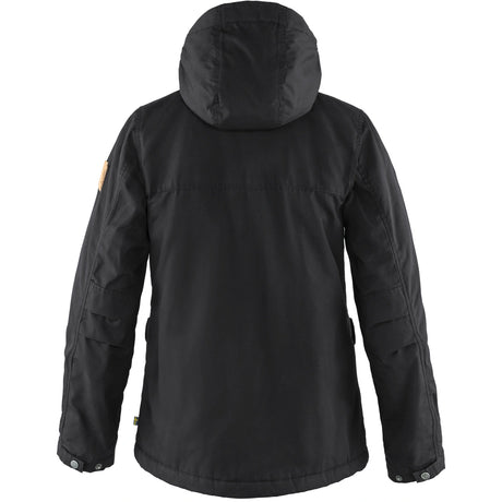 fjallraven greenland ziemas  jaka sieviešu  melna