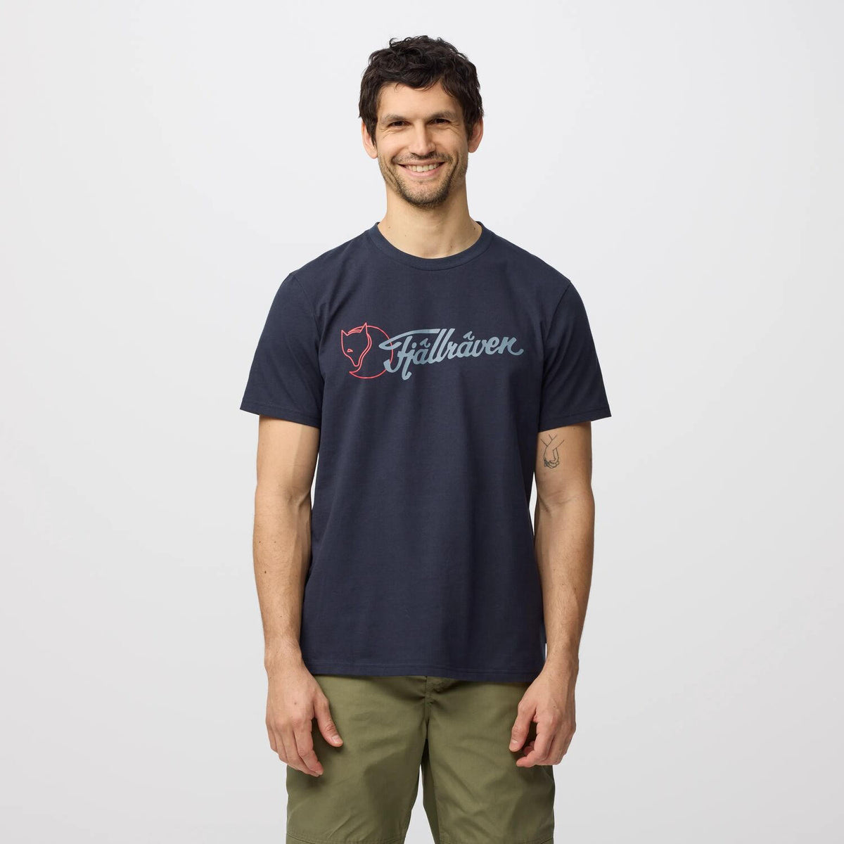 Fjallraven T-krekls Archive Logo vīriešu