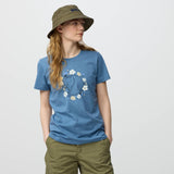 Fjallraven T-Shirt Fjällblomster Fox Women's