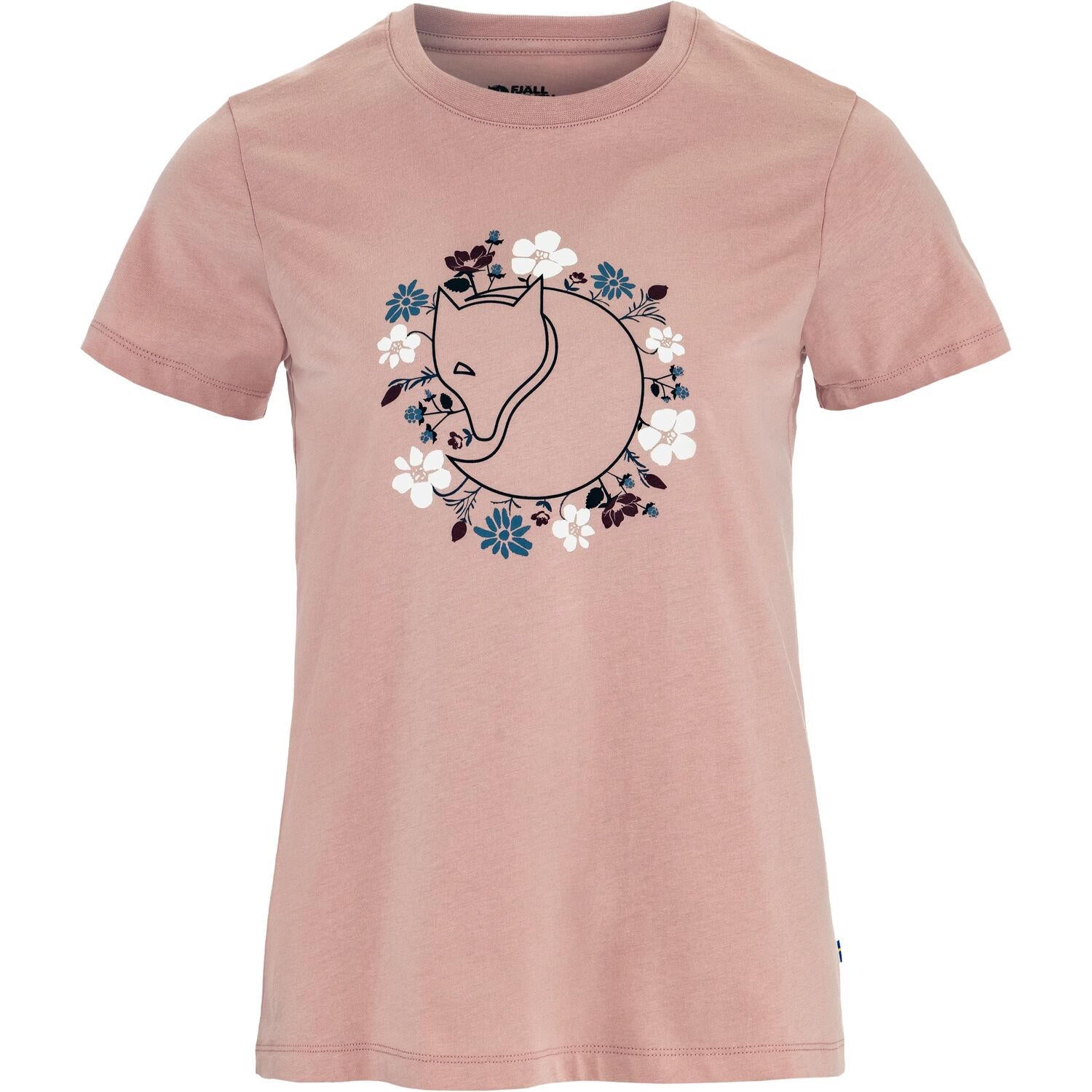 Fjallraven T-Shirt Fjällblomster Fox Women's