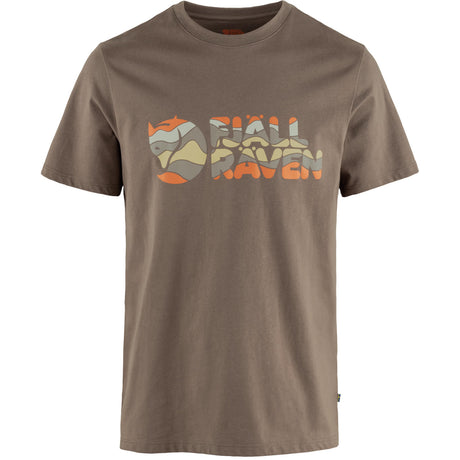Fjallraven Multicolor logo T-krekls vīriešu