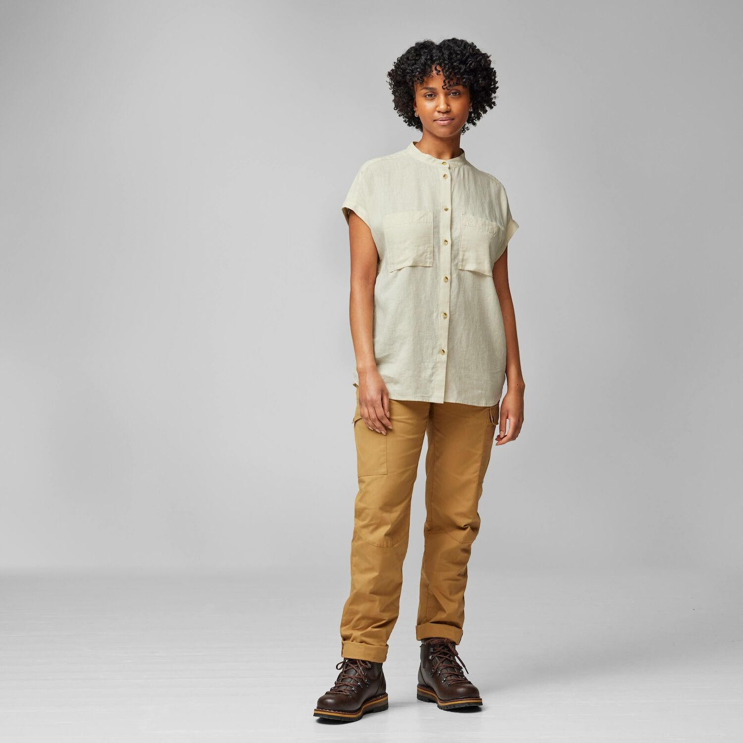 Fjallraven Women's Övik Hemp SS Shirt