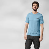 Fjallraven krekls Abisko Wool Logo SS vīriešu