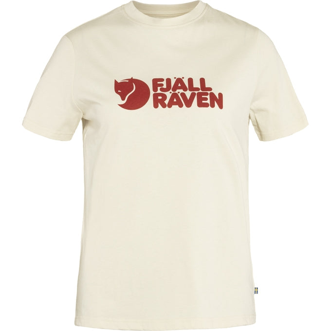 T-krekls Fjallraven Logo Tee sieviešu Chalk white