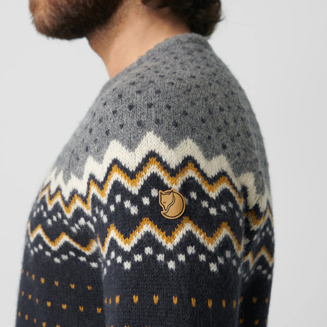 Vilnas džemperis Fjallraven Övik Knit vīriešu