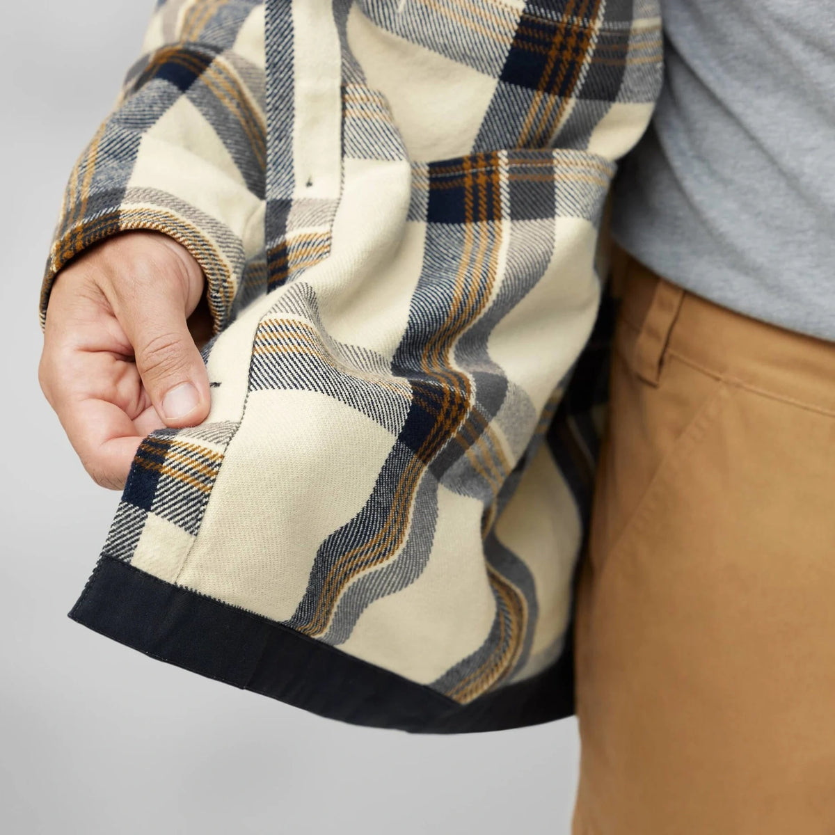 Flaneļa krekls Fjallraven Singi Overshirt vīriešu