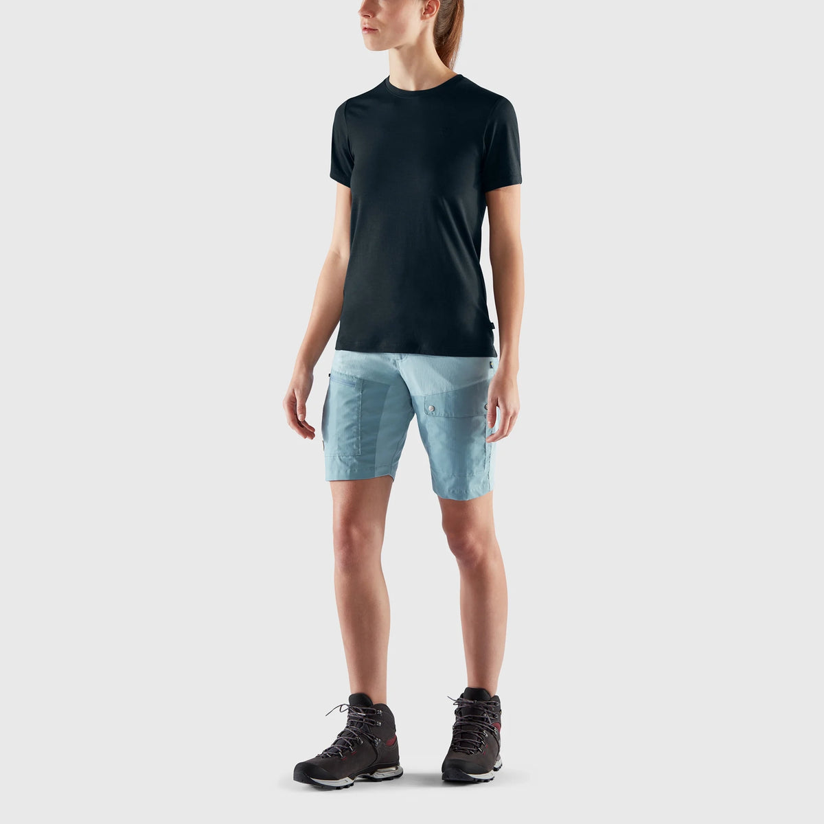 Fjallraven krekls Abisko Wool SS sieviešu