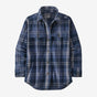 Flaneļa krekls Patagonia Heavyweight Fjord sieviešu Bristlecone: New Navy