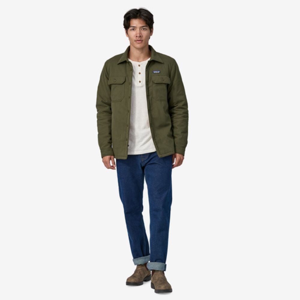Flaneļa krekls Patagonia Insulated Organic Cotton Midweight Fjord vīriešu