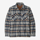 Flaneļa krekls Patagonia Insulated Organic Cotton Midweight Fjord vīriešu Fields: New Navy