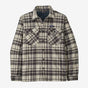 Flaneļa krekls Patagonia Insulated Organic Cotton Midweight Fjord vīriešu Ice Caps: Smolder Blue