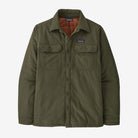 Flaneļa krekls Patagonia Insulated Organic Cotton Midweight Fjord vīriešu Basin Green