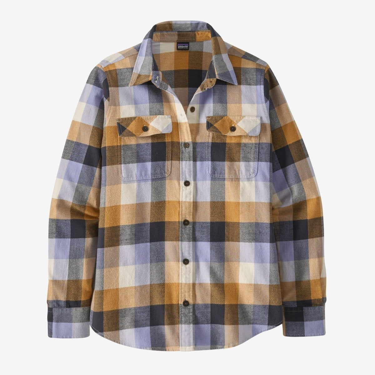 Flaneļa krekls Patagonia Organic Cotton Midweight Fjord sieviešu Dried Mango