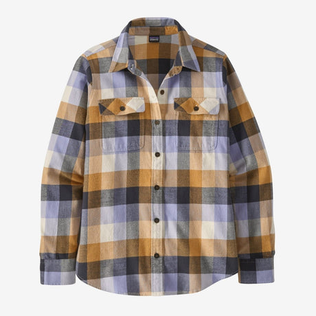 Flaneļa krekls Patagonia Organic Cotton Midweight Fjord sieviešu Dried Mango