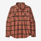 Flaneļa krekls Patagonia Organic Cotton Midweight Fjord sieviešu Vista: Burl Red