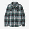 Flaneļa krekls Patagonia Organic Cotton Midweight Fjord sieviešu Guides: Nouveau Green