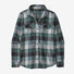 Flaneļa krekls Patagonia Organic Cotton Midweight Fjord sieviešu Guides: Nouveau Green