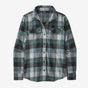 Flaneļa krekls Patagonia Organic Cotton Midweight Fjord sieviešu Guides: Nouveau Green