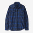Flaneļa krekls Patagonia Organic Cotton Midweight Fjord sieviešu Vista: New Navy