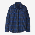 Flaneļa krekls Patagonia Organic Cotton Midweight Fjord sieviešu Vista: New Navy