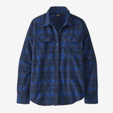 Flaneļa krekls Patagonia Organic Cotton Midweight Fjord sieviešu Vista: New Navy