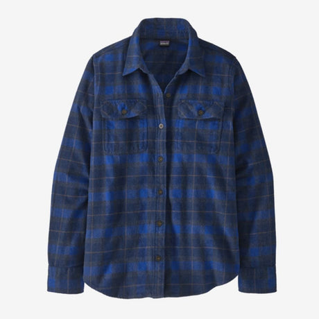 Flaneļa krekls Patagonia Organic Cotton Midweight Fjord sieviešu Vista: New Navy