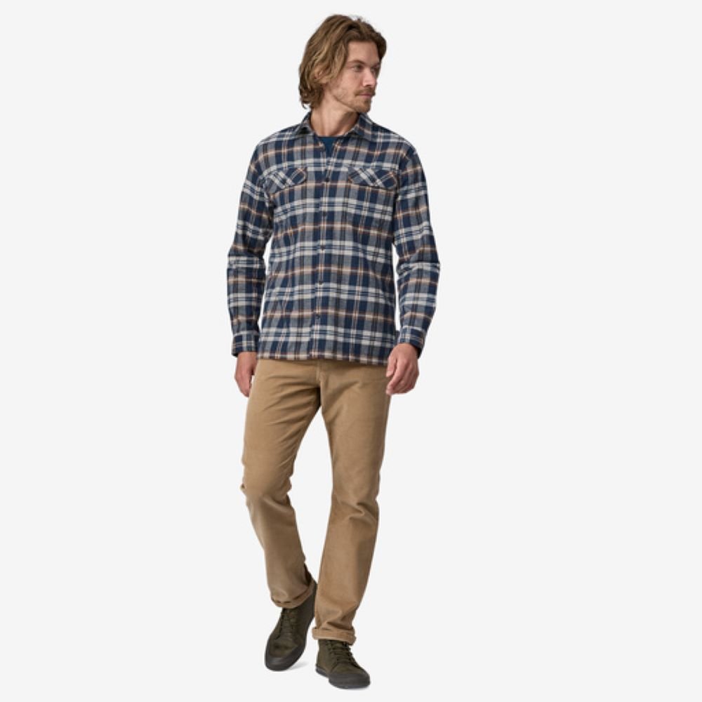 Flaneļa krekls Patagonia Organic Cotton Midweight Fjord vīriešu