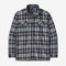 Flaneļa krekls Patagonia Organic Cotton Midweight Fjord vīriešu Fields: New Navy
