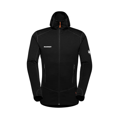 Flīsa jaka Mammut Taiss Light ML Hooded vīriešu Black