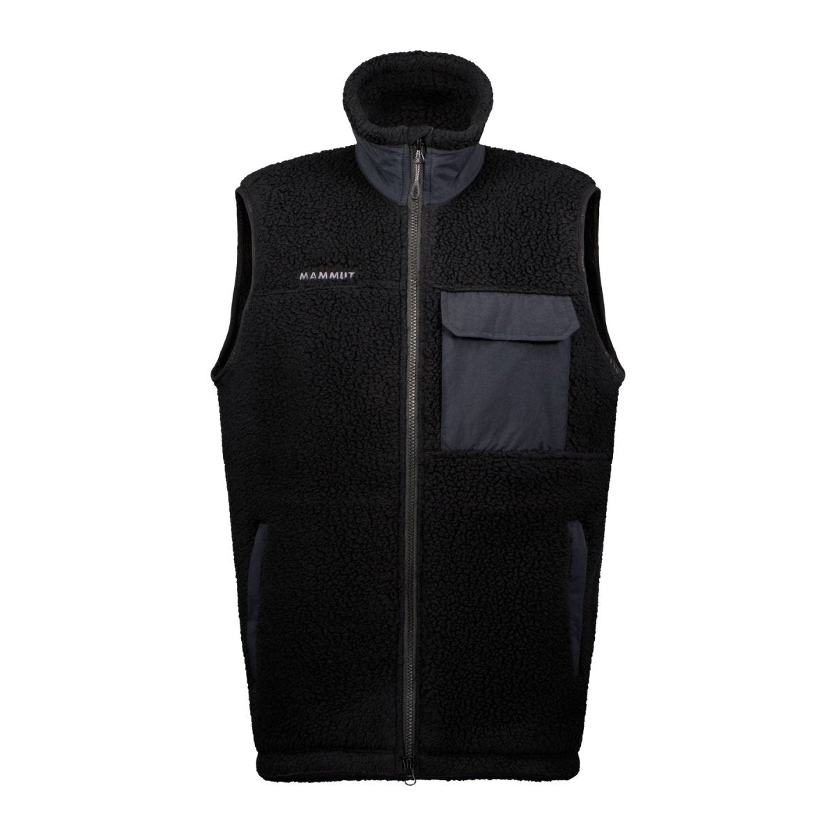 Flīsa veste Mammut Miracle ML Vest vīriešu Black