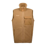 Flīsa veste Mammut Miracle ML Vest vīriešu Dark Sand