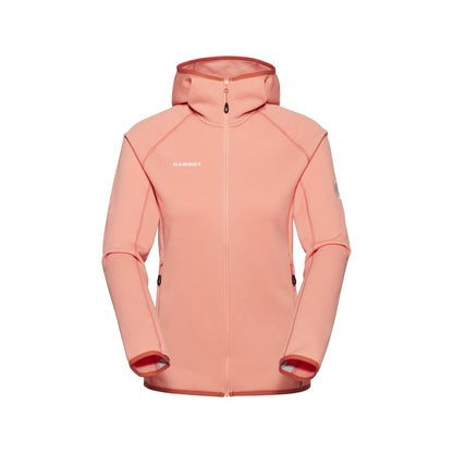 Mammut flīsa jaka Aconcagua ML Hooded sieviešu Quartz Dust