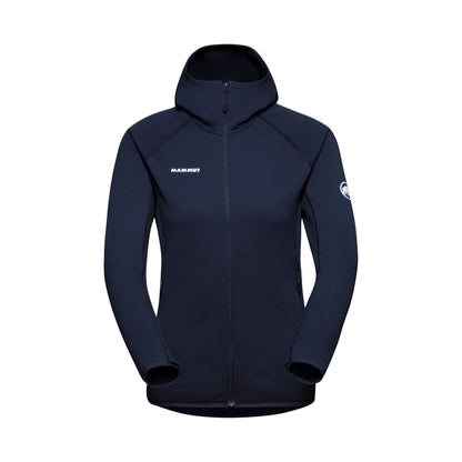 Mammut flīsa jaka Aconcagua ML Hooded sieviešu Marine