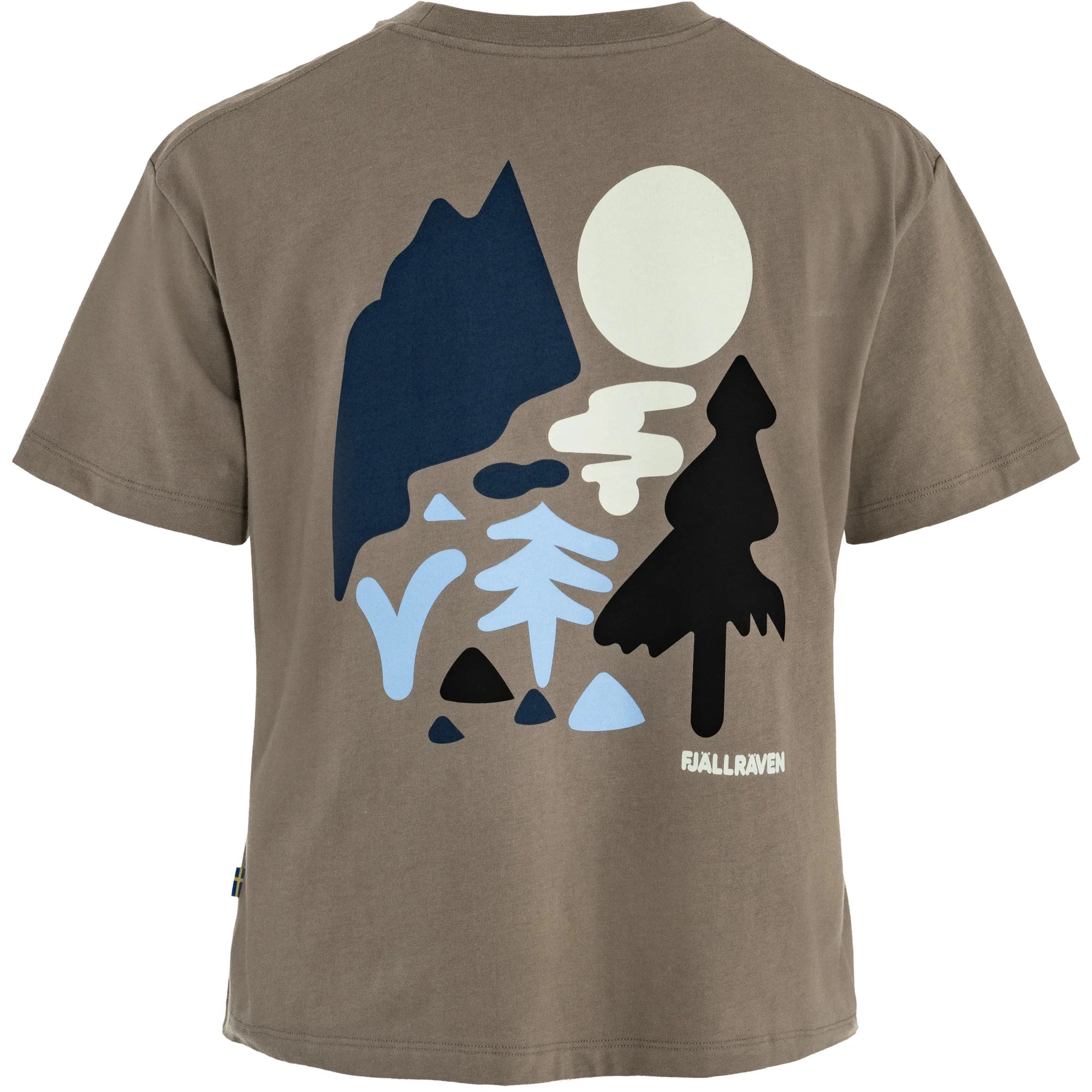 Fjallraven T-krekls Forest Walk sieviešu