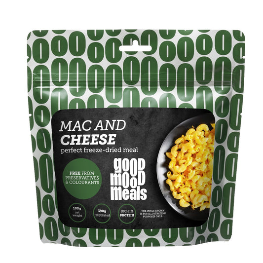 Pārgājienu pārtika Good Mood Meals Mac and Cheese