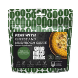 Liofilizēta pārtika Good Mood Meals Zirņi ar siera un sēņu mērci