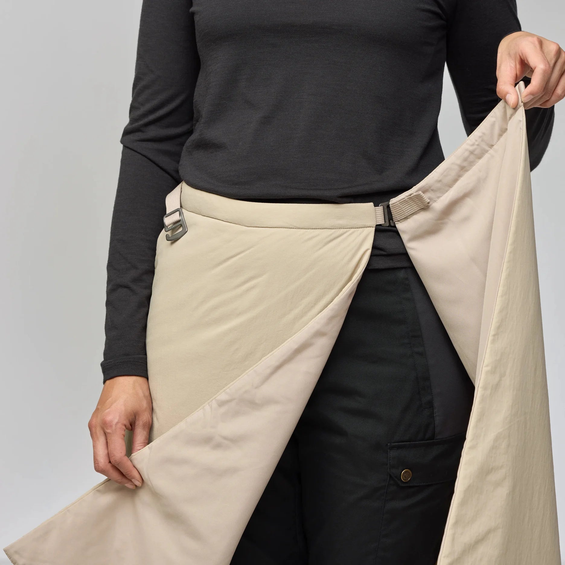 Svārki Fjallraven HC Insulated Skirt sieviešu