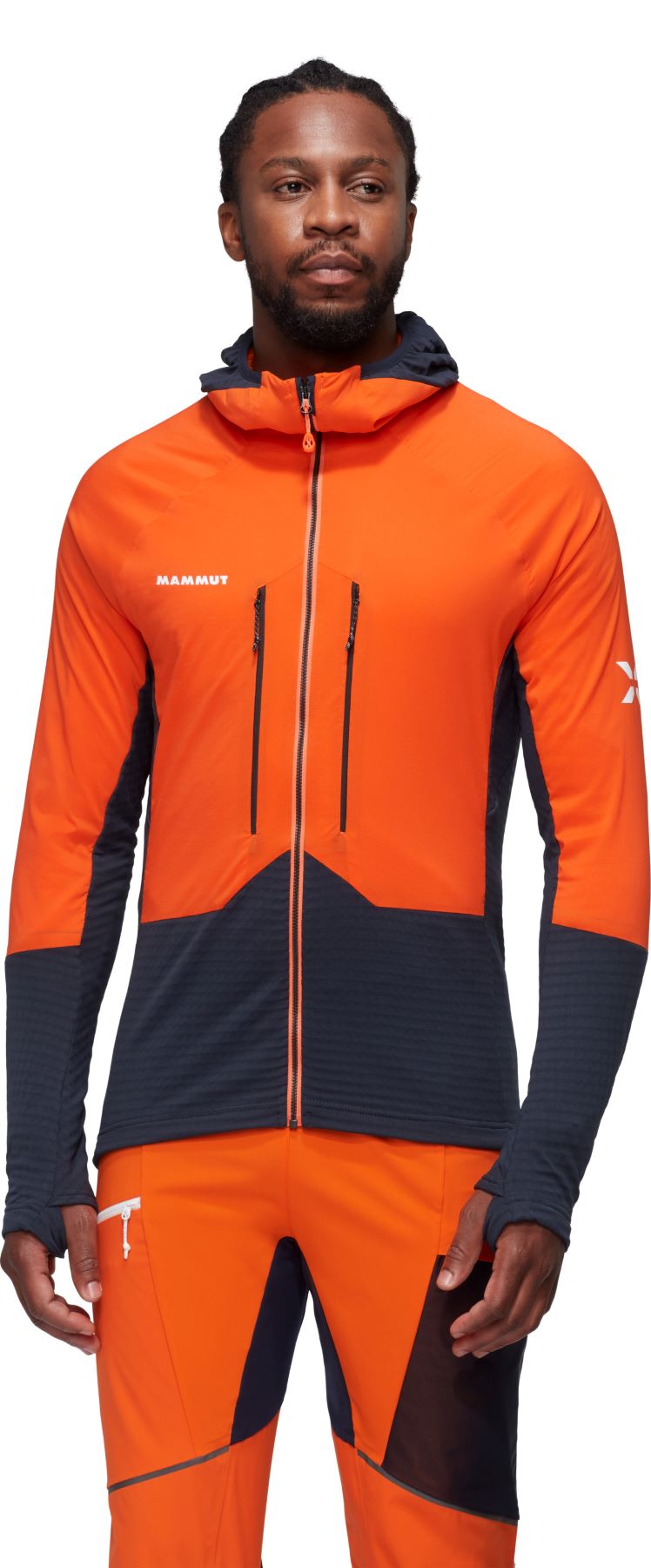 Hibrīdjaka Mammut Eiger Nordwand ML Hybrid Hooded vīriešu