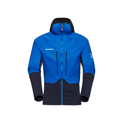 Hibrīdjaka Mammut Eiger Nordwand ML Hybrid Hooded vīriešu Azurit-Night